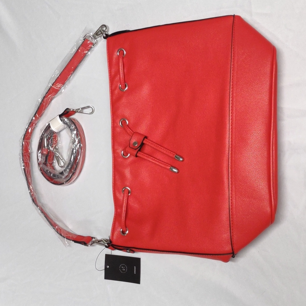 AFKOMST bright red ladies purse/handbag *NEW with tags*